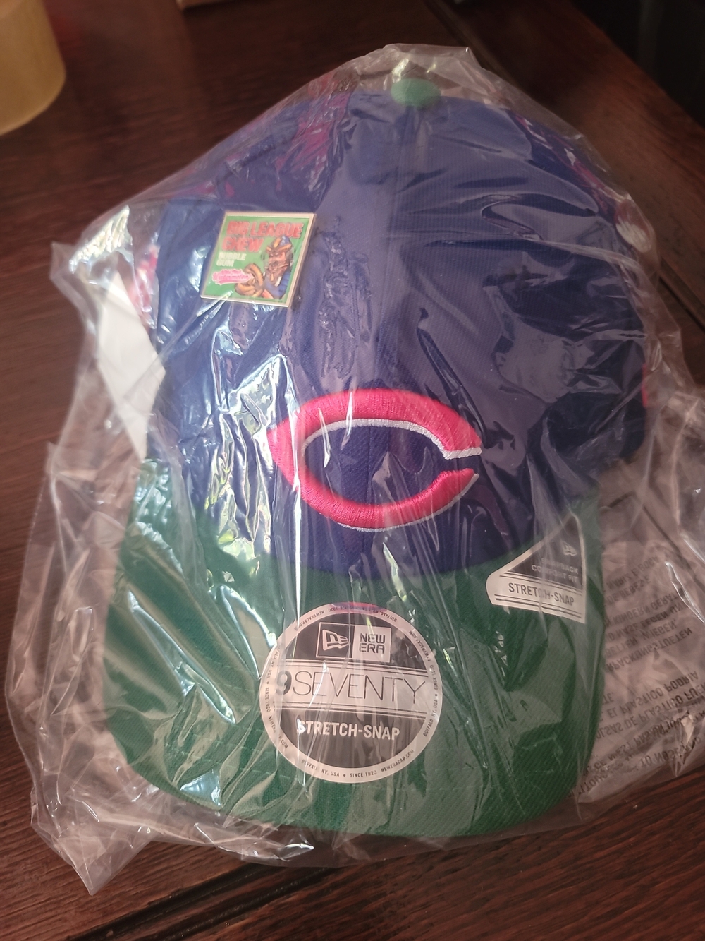 New Era Cincinnati Reds 9SEVENTY Watermelon Hat 2024 Big League Chew